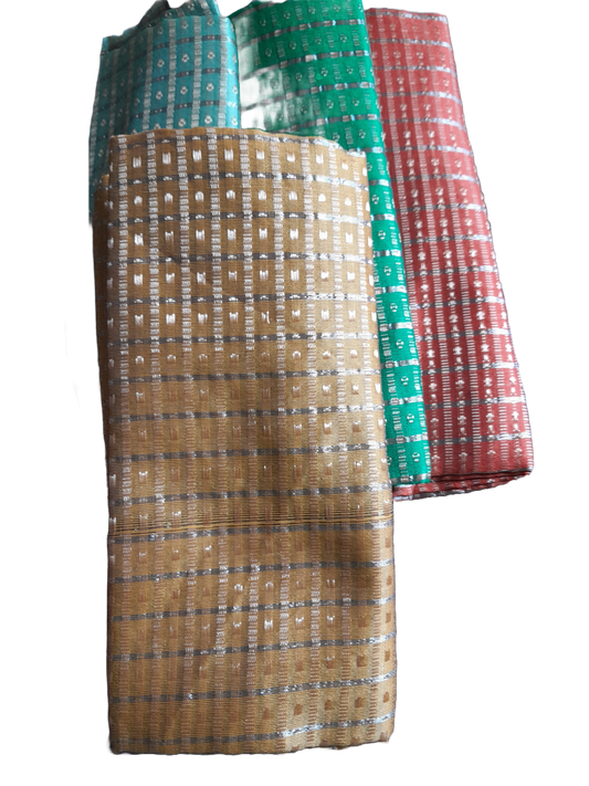 Gifting Blouse Pieces - Zari Checks