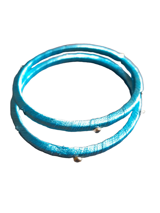 Thread Bangles 6 cut 2 Nos.