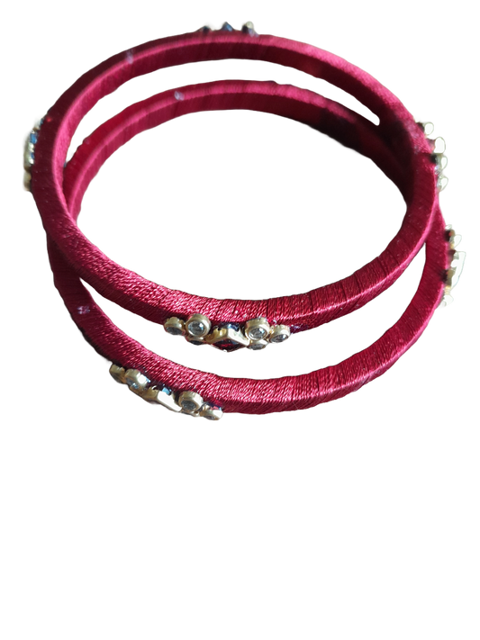 Thread Bangles 4 Cut 2 nos.