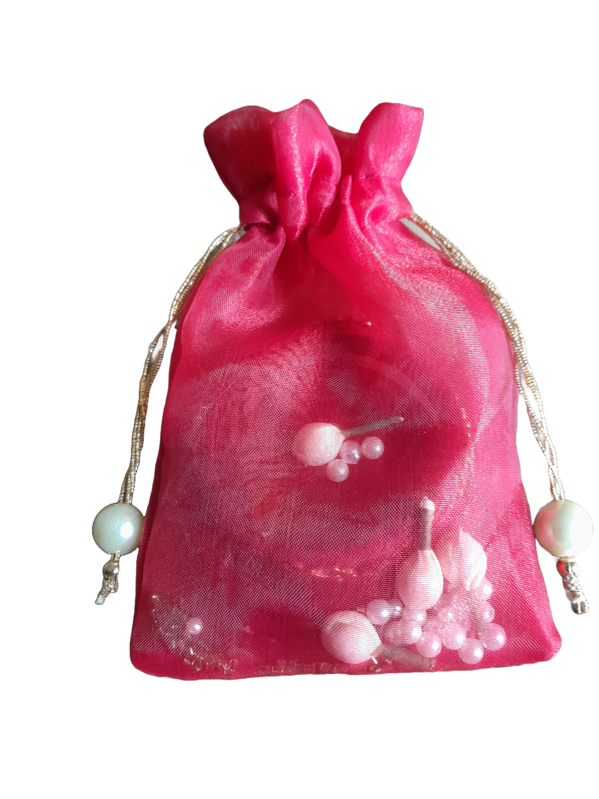 Buds & Beads Organza Pouch